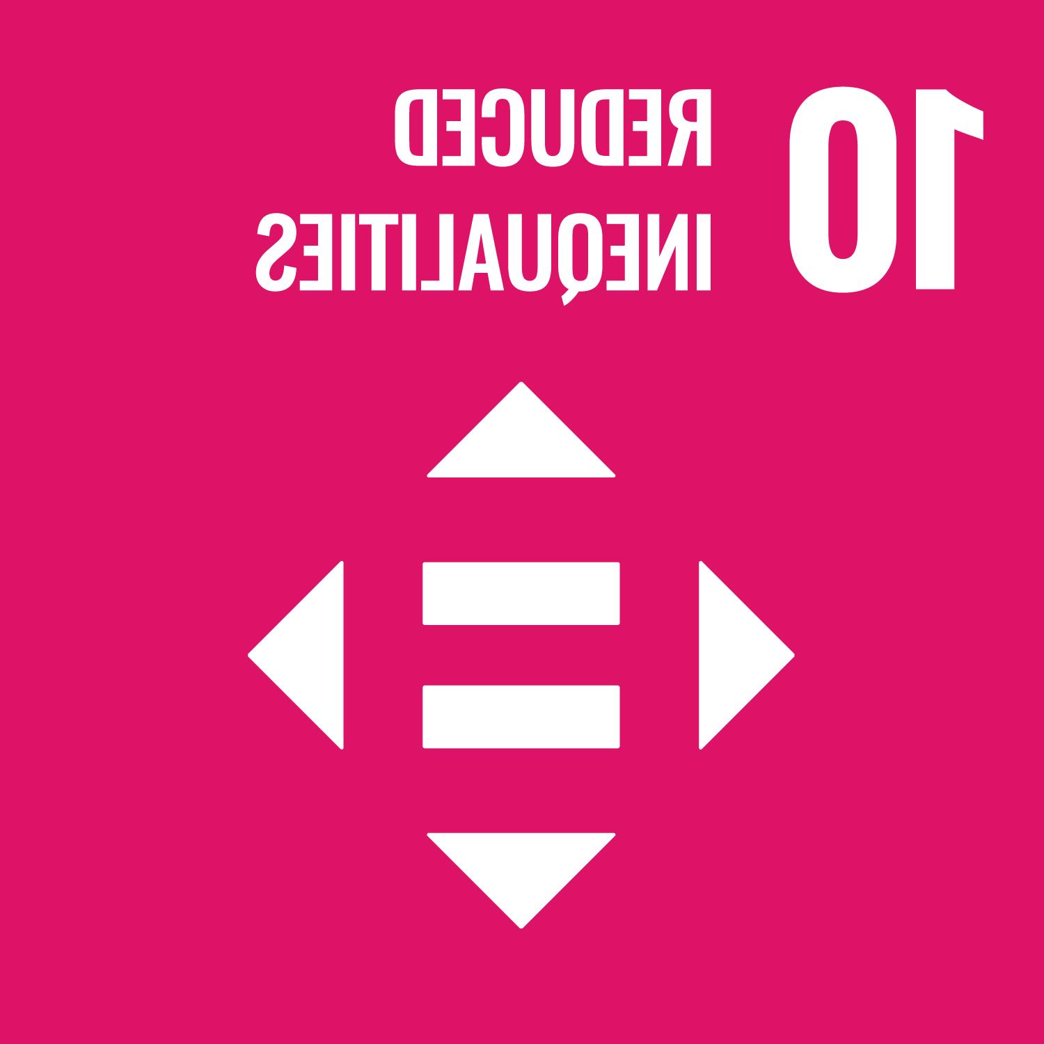 United 赌博平台's 17 Sustainable Development Goals: Goal Number 10: Reduced Inequalities